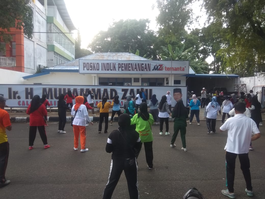 Srikandi MZ Ajak Warga Jaga Kebugaran dengan Olahraga Senam dan Jalan Sehat