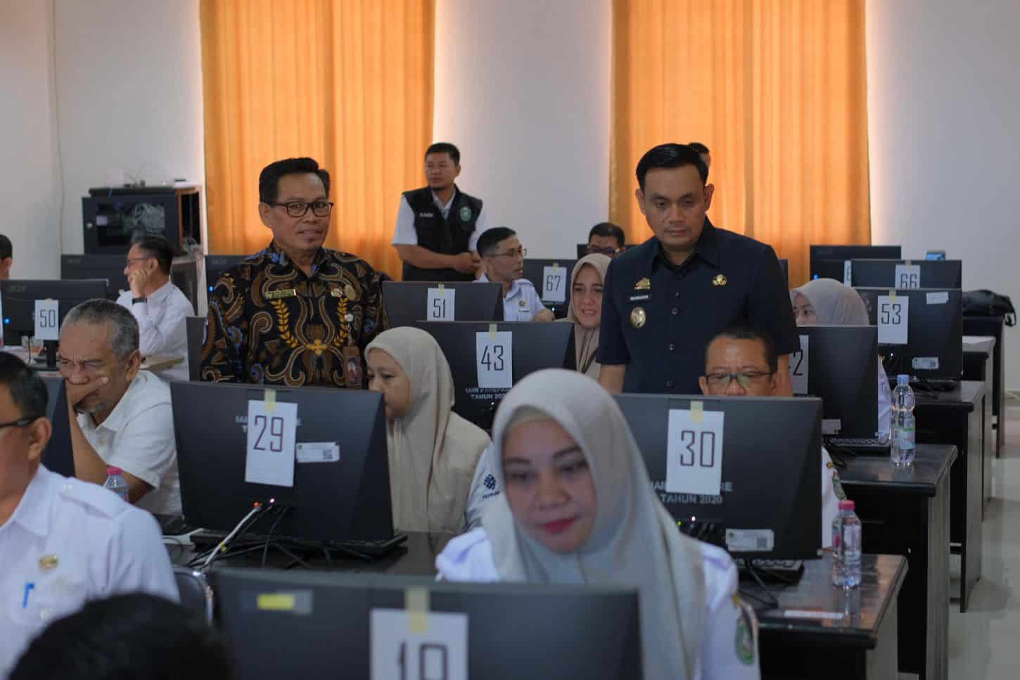 Wakil Walikota Parepare Memantau Kegiatan Profeling ASN yang Diikuti Ratusan Pejabat Struktural Pemkot