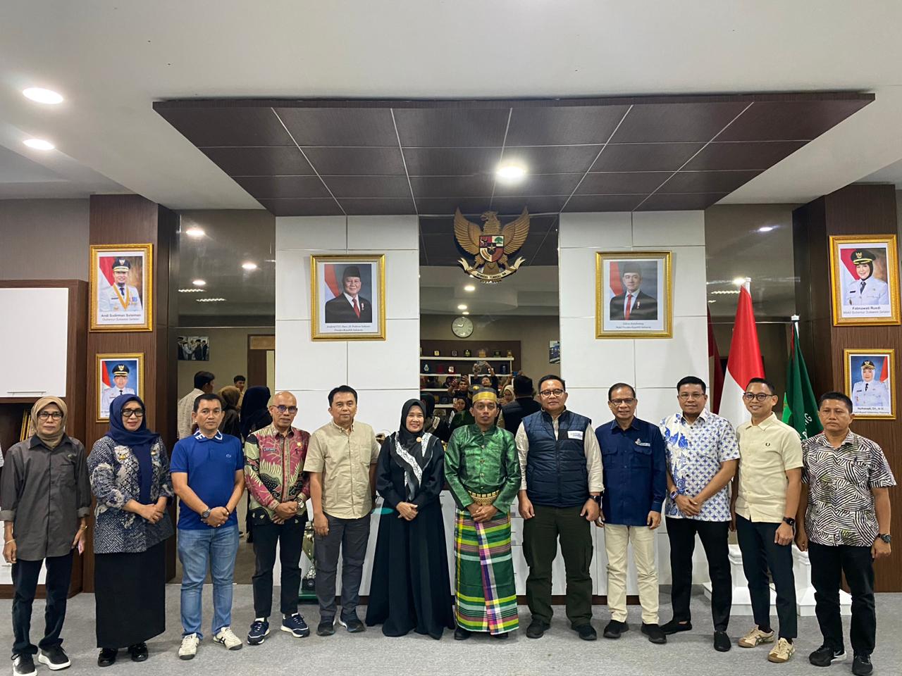 Bupati Sidrap Menerima Kunjungan Irjen Kementrans