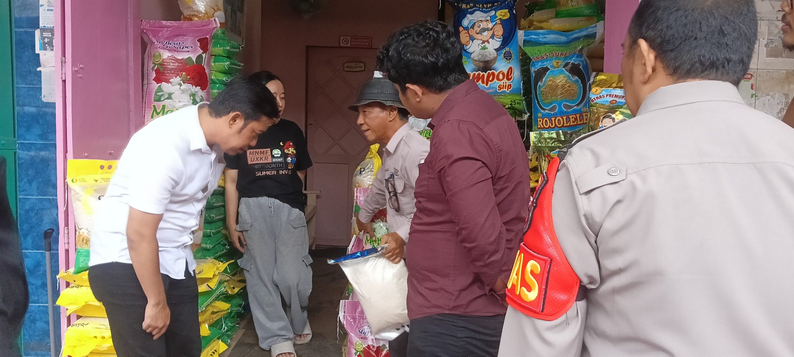Tim Satgas Pengendali Harga Beras Kota Parepare Memantau Harga Beras Dipasaran