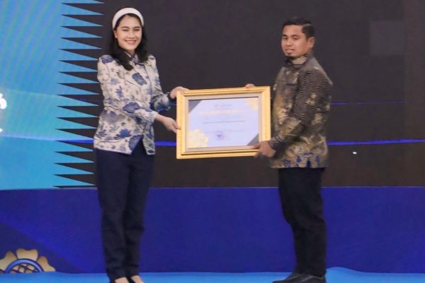 Walikota Parepare Tasming Hamid Menerima Penghargaan dari Kementerian Kependudukan & Pembangunan Keluarga di Jakarta