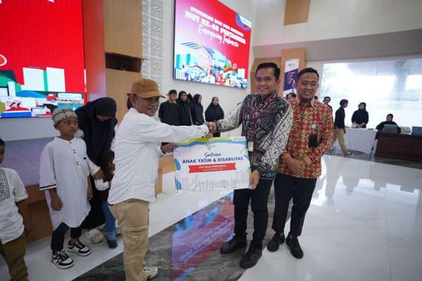 Pertamina Patra Niaga Sulawesi berbagi berkah di momen HUT Pertamina ke 68