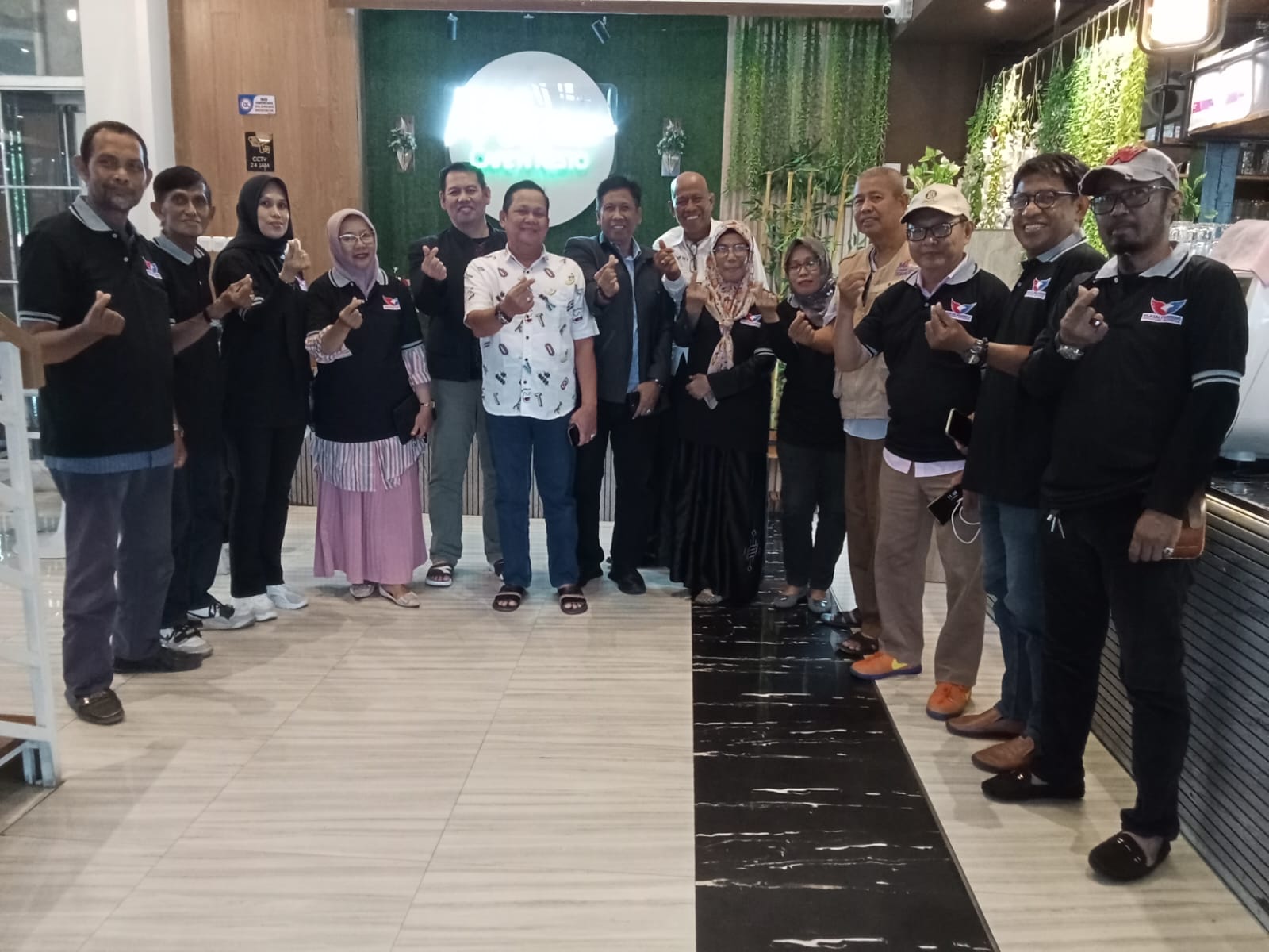 Konsolidasi DPD Partai Perindo Kota Parepare dihadiri Ketua DPD Perindo Parepare H. Nasarong Umar bersama jajaran pengurus