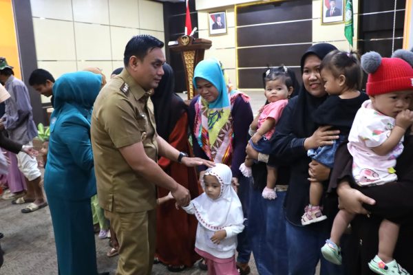 Walikota Parepare Tasming Hamid bersama Wakilnya Hermanto menyampaikan apresiasi pada peringatan Hari Kesatuan Gerak (HKG) PKK ke-53 Tahun 2025