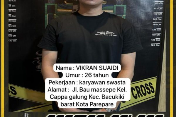 Tersangka penganiayaan diamankan satreskrim Polres Parepare