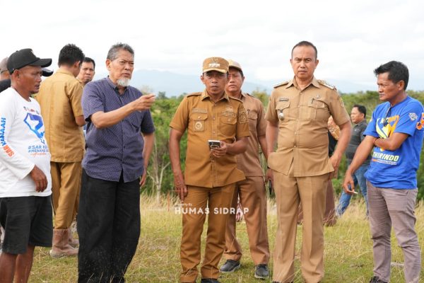 Bupati Sidrap melakukan kunjungan kerja di Pitu Riase