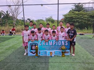 Juara III bersama U-14