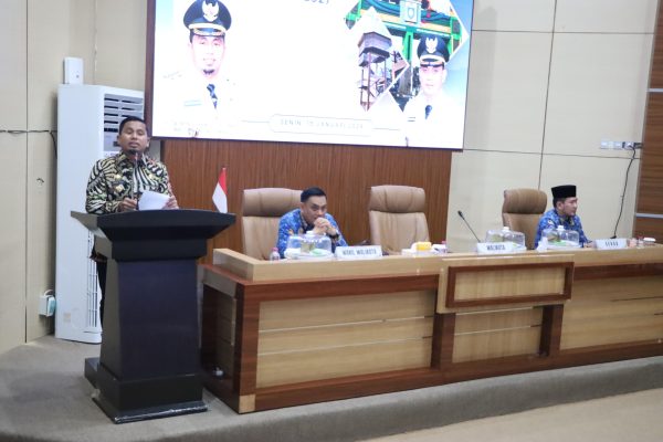 Walikota Parepare membuka kegiatan Musrenbang Kota yang dihadiri Wakil Walikota dan Sekda Parepare