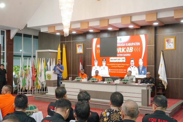 Wabup Barru Buka Muskorkab KONI
