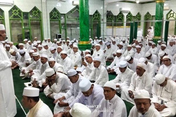 Majelis Syuhada Kota Parepare melakukan safari shalat subuh di Masjid Hidayatullah Bojo Baru 
