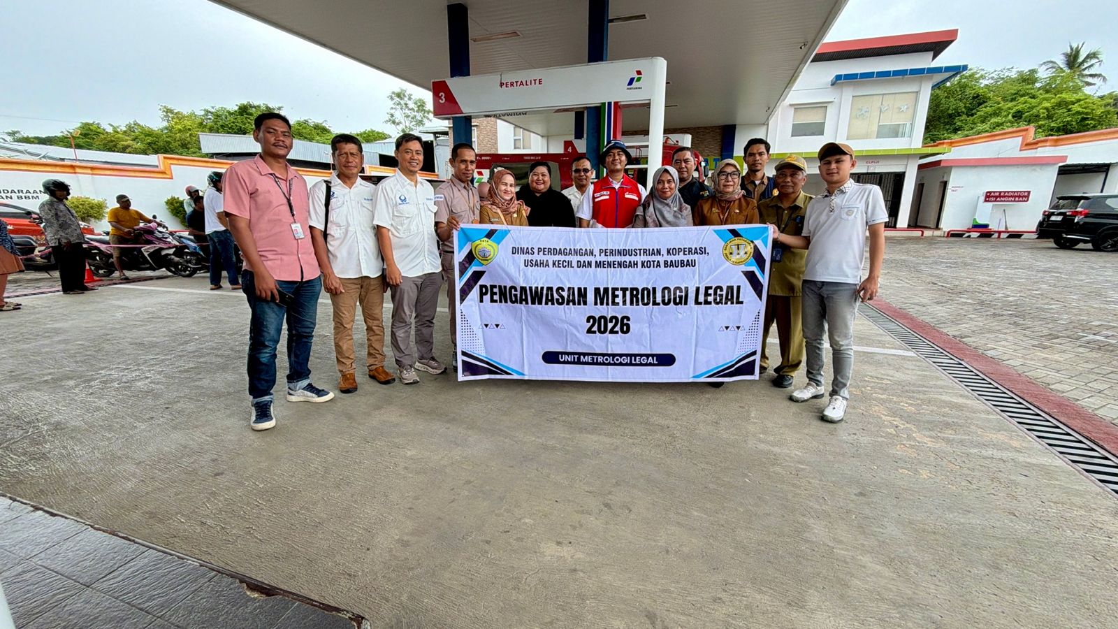 Pertamina Patra Niaga Sulawesi memastikan kualitas layanan melalui pantau SPBU di Kota Baubau