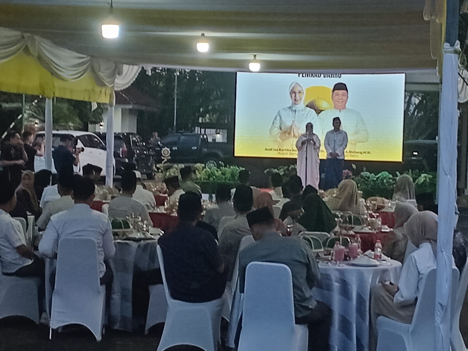 Pemerintah Kabupaten Barru menggelar Safari Ramadan dan Buka Puasa Bersama yang dirangkaikan dengan Refleksi Satu Tahun Pemerintahan Bupati dan Wakil Bupati Barru