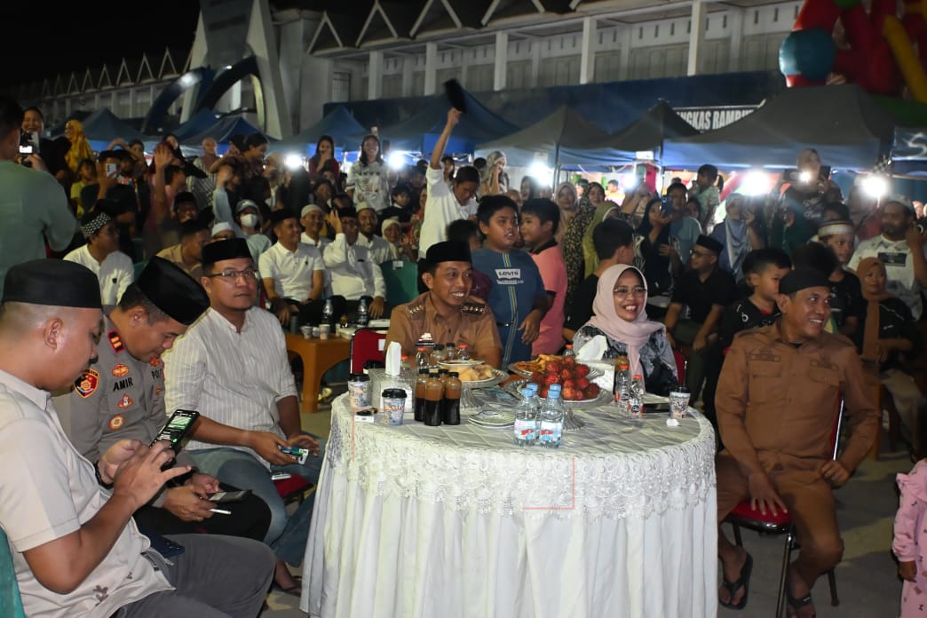 Bupati Sidrap Syaharuddin Alrif melaunching Ramadan Fair di Tanru Tedong