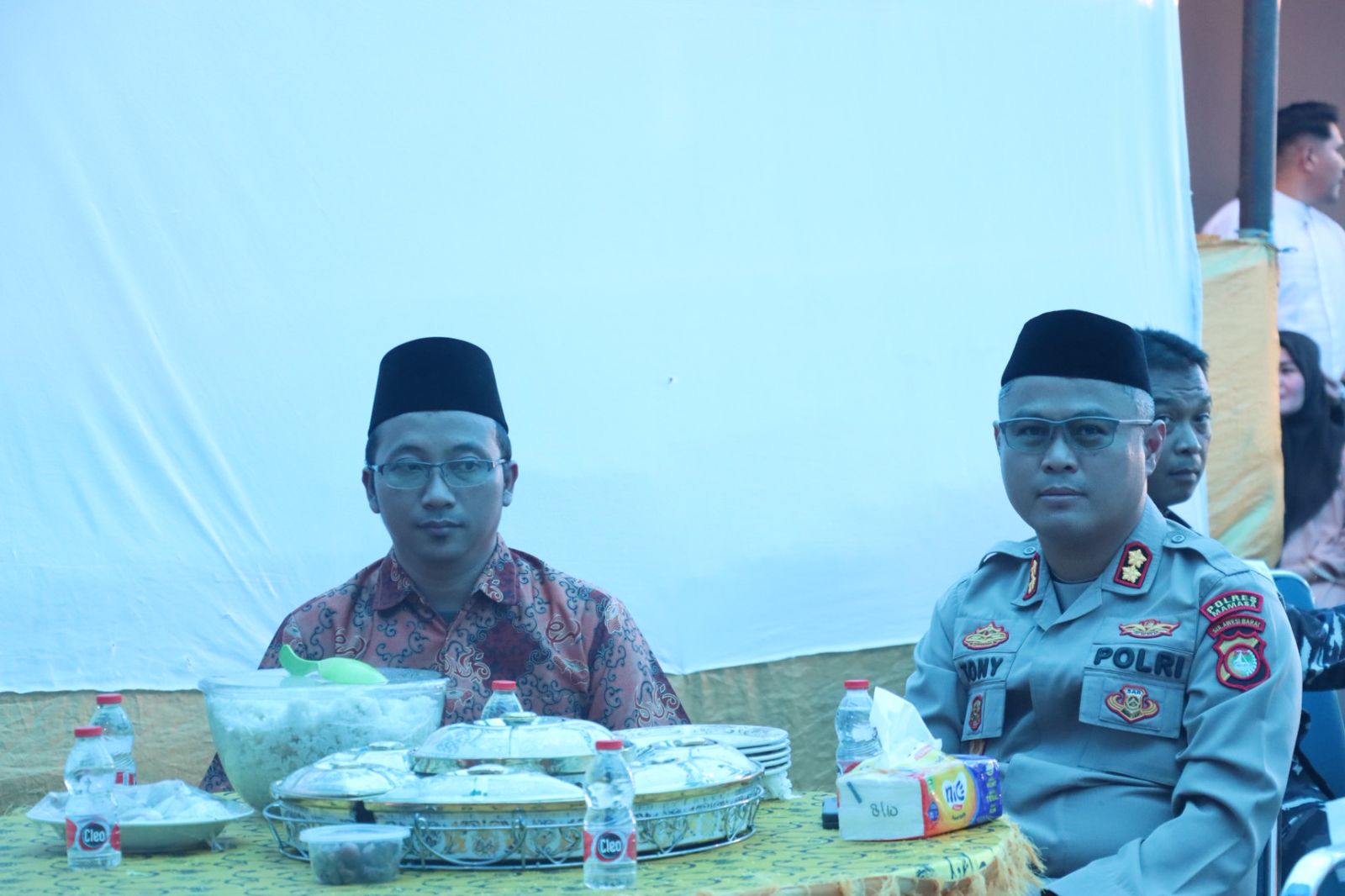 Kapolres Mamasa Hadiri Kunjungan Gubernur Sulbar dalam Monitoring Infrastruktur dan Safari Ramadhan di Mambi