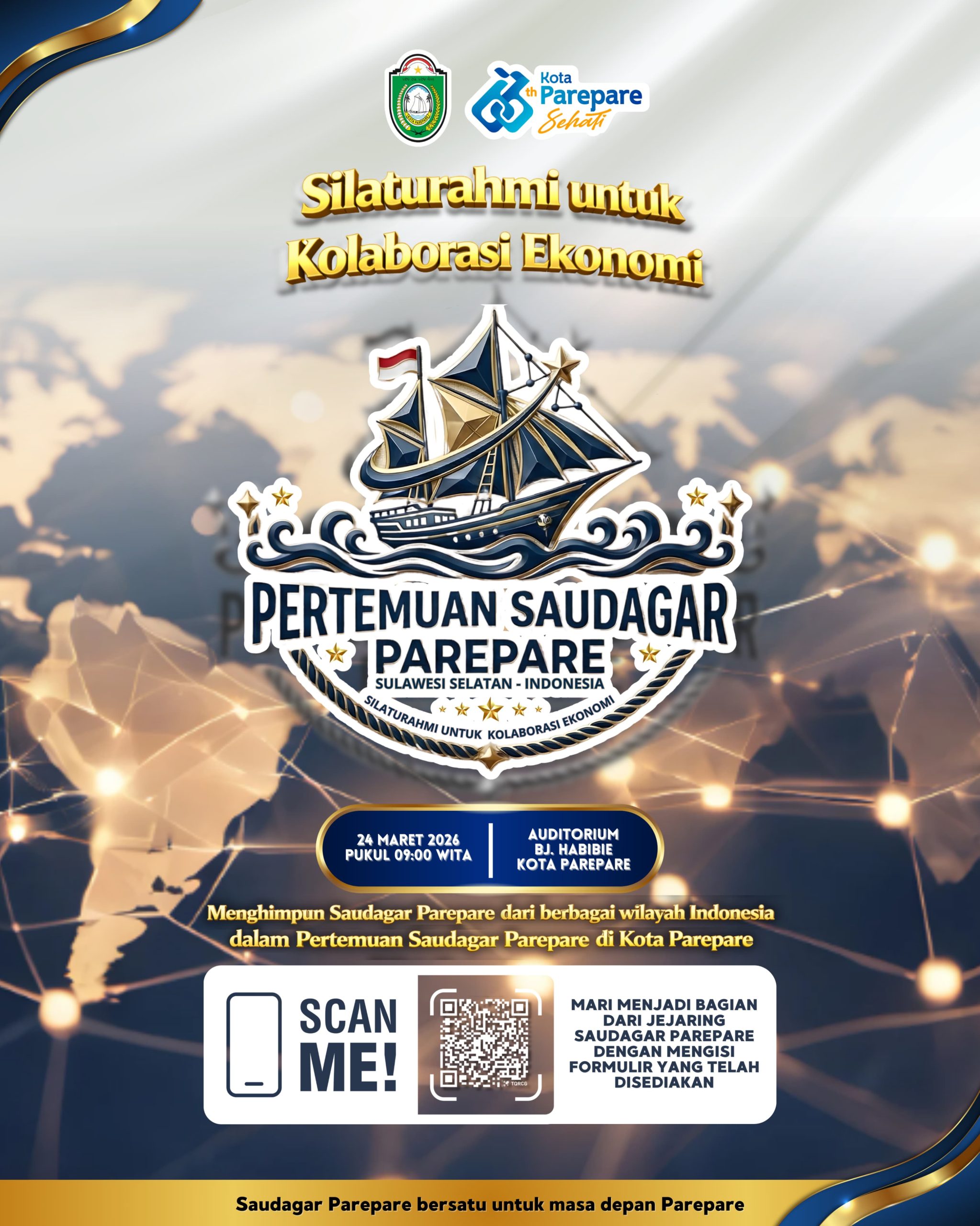 Pertemuan saudagar Bugis Parepare akan digelar pemerintah kota Parepare untuk pertama kalinya