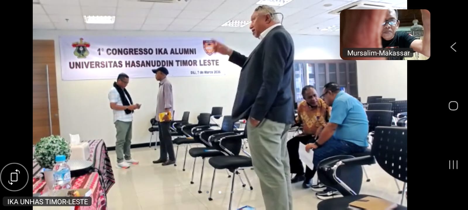 Alumni Linguistik 88 Terpilih Jadi Ketua IKA Unhas Timor Leste