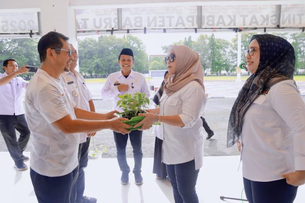 Tim Pengendalian Inflasi Daerah (TPID) Kabupaten Barru yang dipimpin langsung oleh Bupati Barru, Andi Ina Kartika Sari, S.H., M.Si., secara resmi meluncurkan Gerakan Tanam Cabai bagi Aparatur Sipil Negara (ASN) di lingkungan Pemerintah Kabupaten Barru