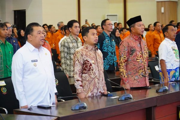 Wali Kota Parepare, Tasming Hamid, menghadiri acara penandatanganan Nota Kesepakatan (MoU) tentang penyediaan, pemanfaatan, dan pengembangan data dan/atau informasi statistik dalam rangka mendukung pembangunan daerah