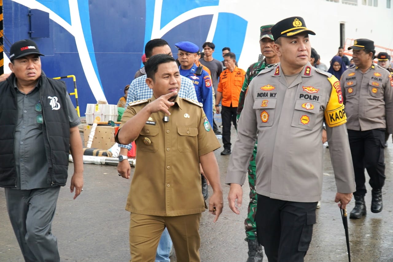 Wali Kota Parepare dan Forkopimda Tinjau Terminal Pelabuhan Ajatappareng Jelang Puncak Arus Mudik