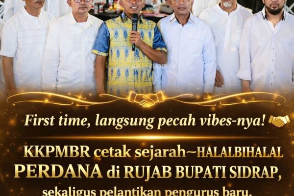 Halal Bi Halal ke-5 Ikatan Keluarga Alumni (IKA) Kerukunan Keluarga Pelajar Mahasiswa Bila Raya (KKPMBR) Kabupaten Sidenreng Rappang