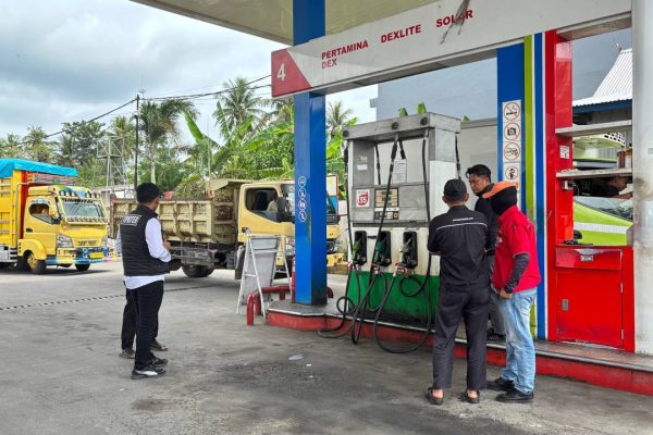 Satreskrim Polres Pinrang Sidak SPBU