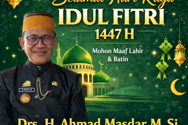Kepala Dinas Perpustakaan Kota Parepare Drs H Ahmad Masdar M.Si