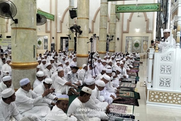 Majelis Syuhada Kota Parepare kembali menggelar safari shalat subuh berjemaah sebagai kunjungan daerah perdana usai Idul Fitri 1447 H