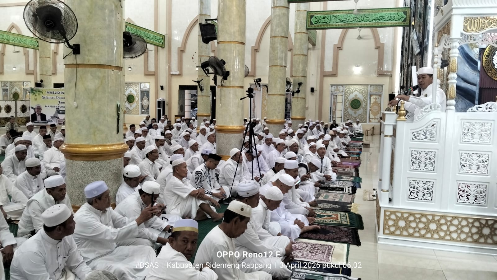 Majelis Syuhada Kota Parepare kembali menggelar safari shalat subuh berjemaah sebagai kunjungan daerah perdana usai Idul Fitri 1447 H