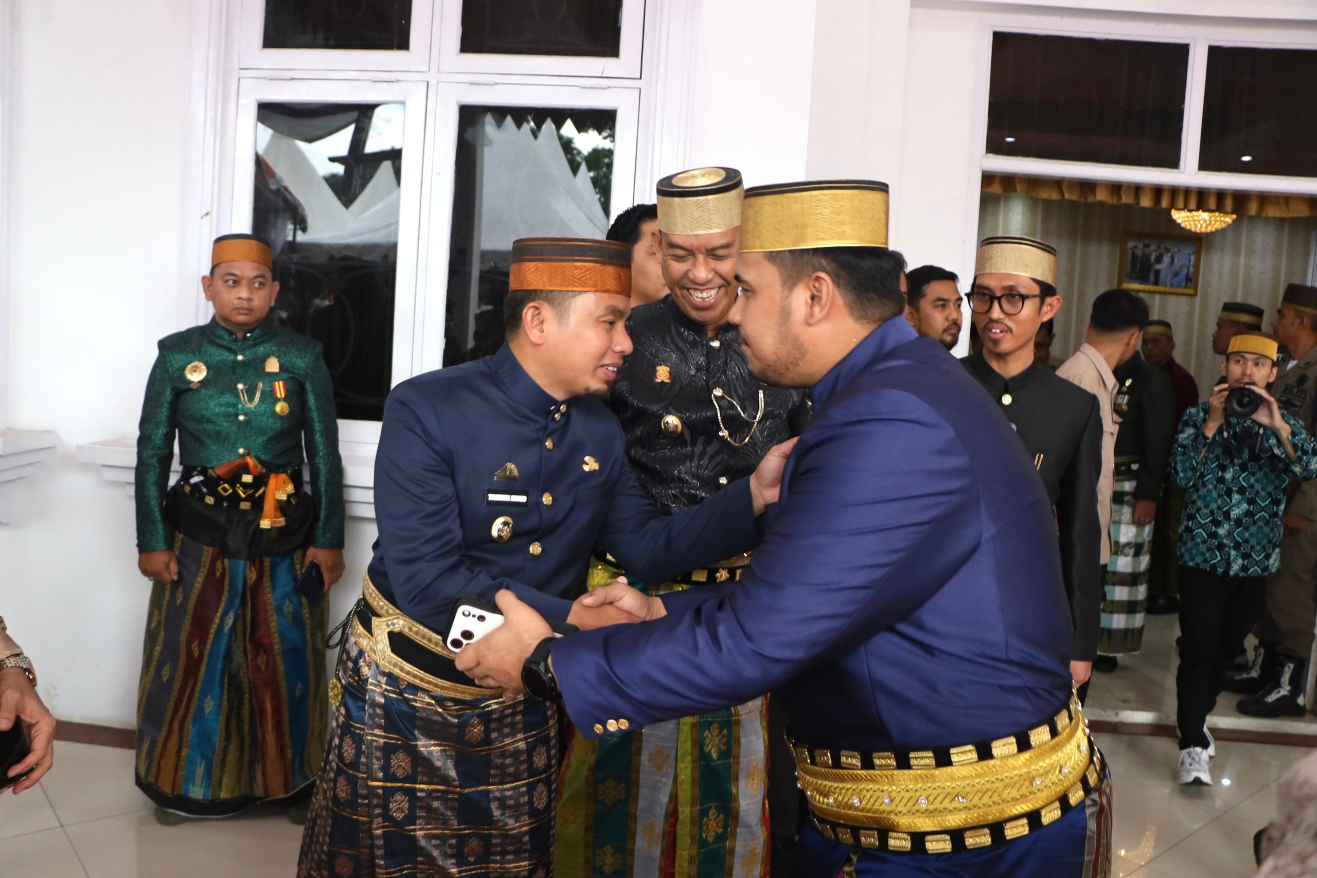 Wali Kota Parepare Tasming Hamid menghadiri peringatan hari jadi kabupaten Bone ke - 696