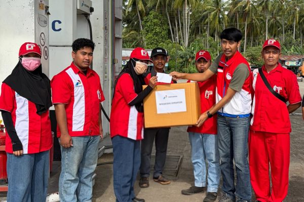 Pertamina Patra Niaga Regional Sulawesi memberikan apresiasi terhadap profesionalisme operator SPBU Belang-Belang Mamuju
