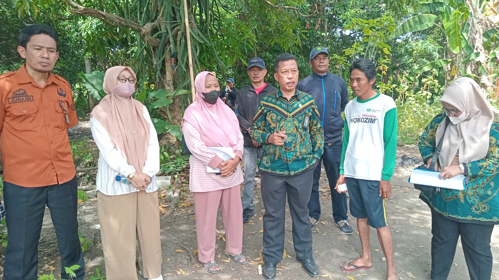 Tim dari Pengadilan Negeri Sidrap yang dipimpin Ahmad Amin melaksanakan konstatering pada objek sengketa lahan di Kelurahan Baula Kecamatan Tellu Limpoe disaksikan Lurah dan pihak pemohon dan termohon