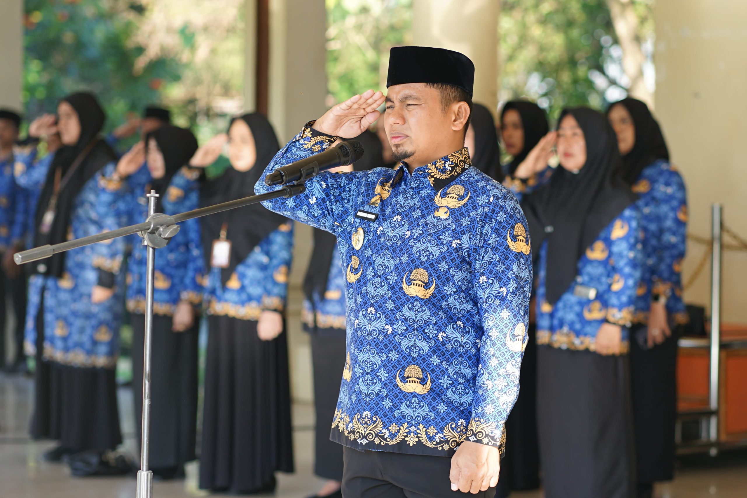 Wali Kota Parepare Tasming Hamid memimpin upacara Hari Kesadaran Nasional