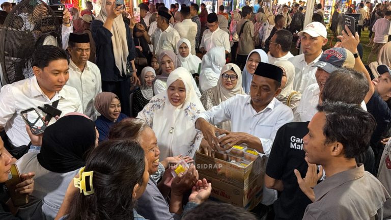 Stan Sidrap Jadi Magnet Pengunjung, Pangan Murah Laris di Hari Pertama Expo